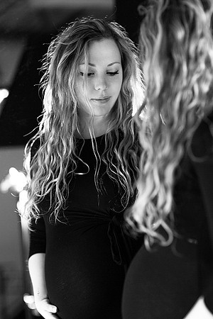 Evelyne pregnant